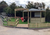 Ropley CE Primary School opens Norma's Garden