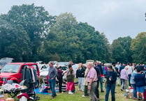 Haslemere Town Council's car boot raises hundreds for Mayor's charities