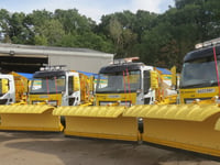 Snow joke: Surrey's new gritters need cool names – with a frosty twist