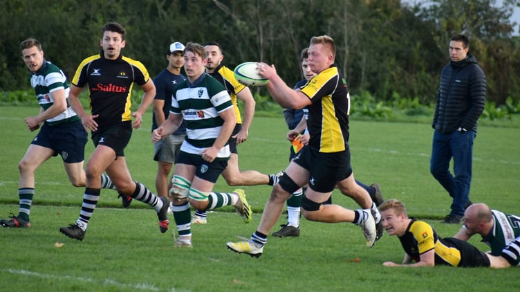 Tom Brooker on the charge