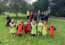 Flower power as Liss toddlers get involved in wildflower planting