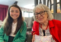 Age just a number for new friends from Liphook school and care home