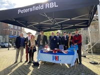 Shout-out for Royal British Legion at Petersfield Poppy Appeal launch