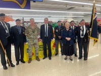 Liphook poppy appeal launched by Damian Hinds and veterans