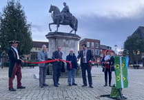 Restored statue of King William III "reopened" in Petersfield ceremony