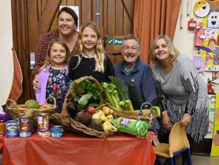 Life Church Petersfield holds talk about waste during harvest festival