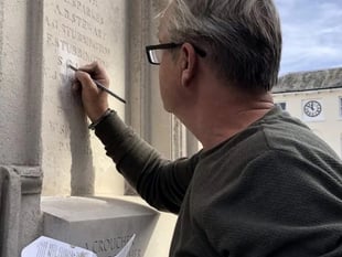 Typo fixed on war memorial ahead of Petersfield Remembrance service