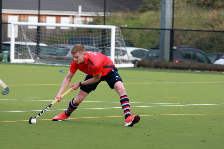 Scott Perry scores from a penalty corner