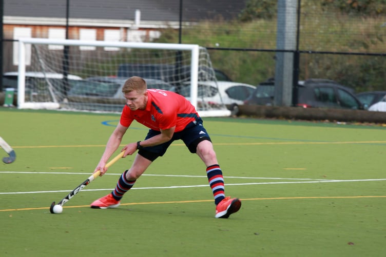 Scott Perry scores from a penalty corner