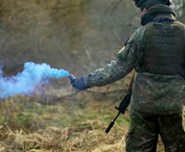 Noise a necessity for training Ukrainian troops at Longmoor 