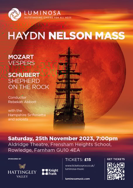 Luminosa Haydn poster.