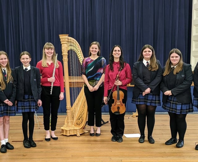 Music fit for a King: Woolmer Hill pupils get private HHH concert