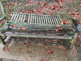 Second memorial bench vandalised at Liphook Recreation Ground