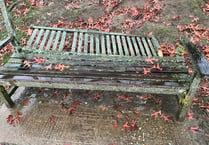 Second memorial bench vandalised at Liphook Recreation Ground