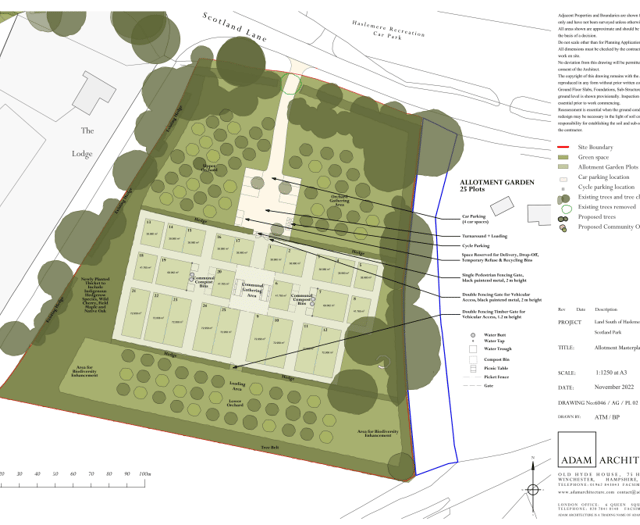 Haslemere Town Council debate taking on allotments from Redwood