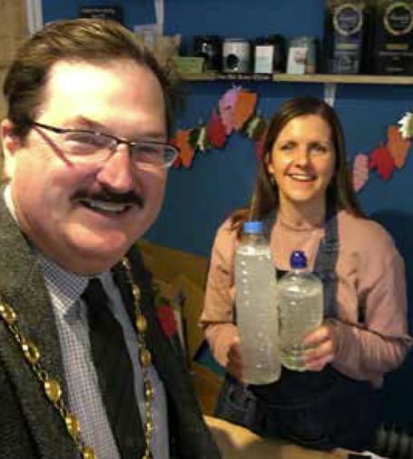 JC Crissey and Laura Hayward, Refill and Replenish, Petersfield, November 2023.