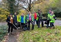 A team of litter-pickers cleaned up Hindhead Road, will you help?