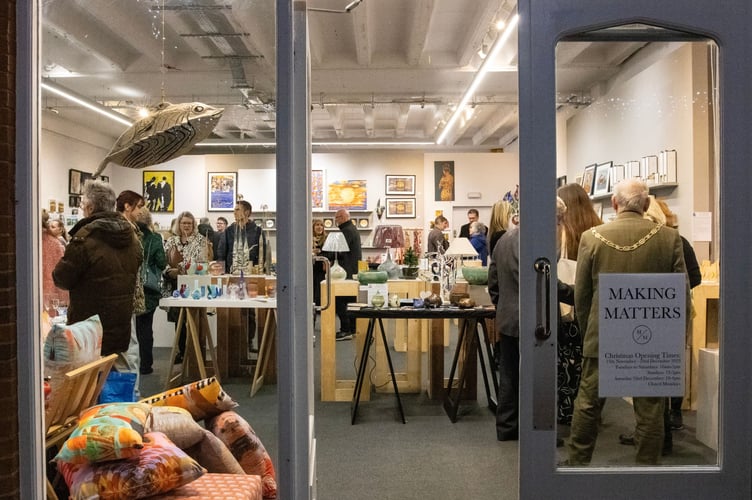 Making Matters’ has opened a pop-up shop in Farnham for four years’ running PHOTO: SUSANNA WARREN / @shotsbysus