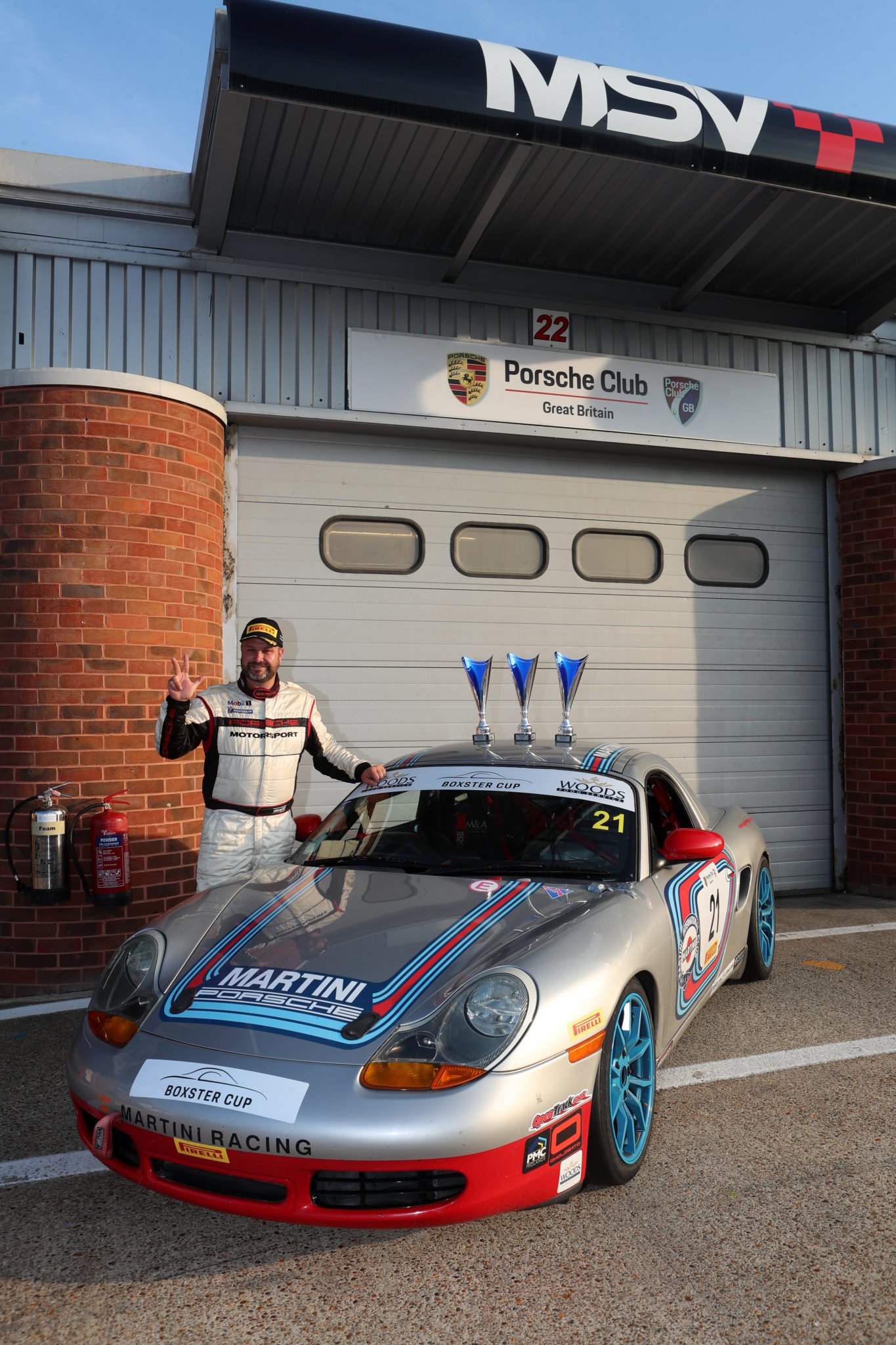 Farnham driver Jonny Lovell wins Porsche Club Motorsport Boxster Cup
