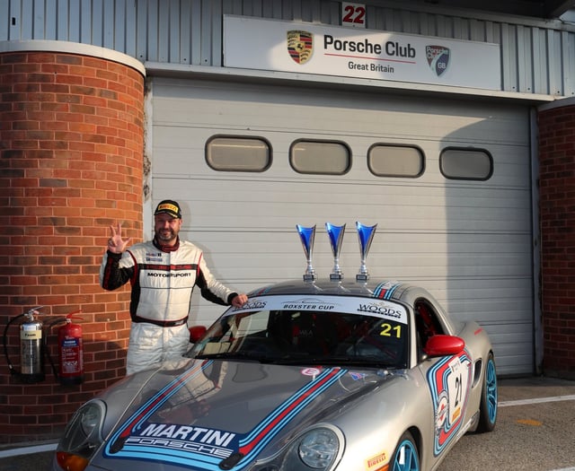 Farnham driver Jonny Lovell wins Porsche Club Motorsport Boxster Cup