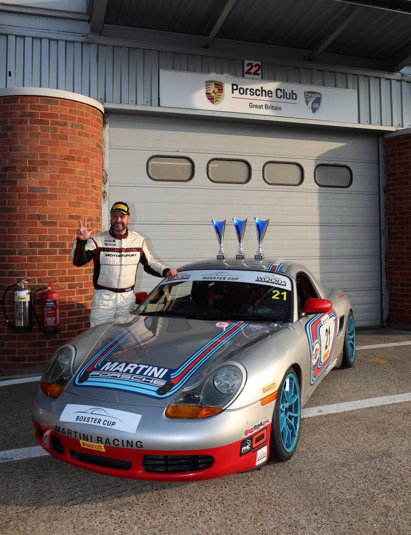 Farnham driver Jonny Lovell wins Porsche Club Motorsport Boxster Cup
