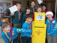 Last chance to get your Christmas cards posted by the Liphook scouts