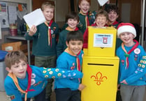 Last chance to get your Christmas cards posted by the Liphook scouts