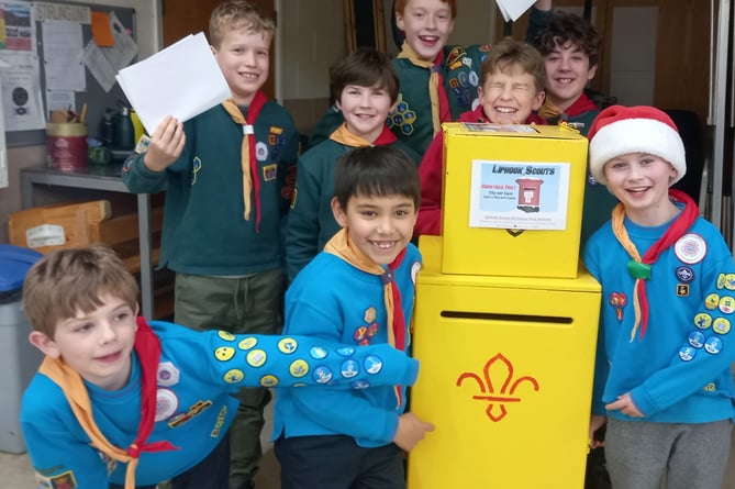 Liphook Scouts Christmas Post 2023