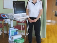 Holy Cross Hospital Physiotherapy Centre's new cutting-edge ultrasound