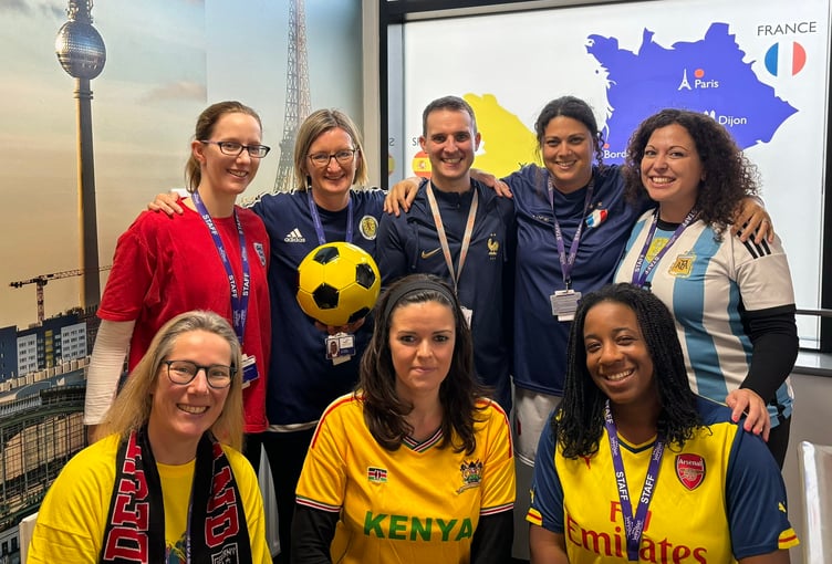 Weydon School staff got into the spirit of the school’s Children in Need fundraiser