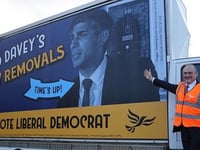 Lib Dem leader Sir Ed Davey brings 'Tory removal service' to Surrey