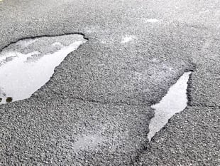 Letter: Five billion reasons why our roads are so potholed...