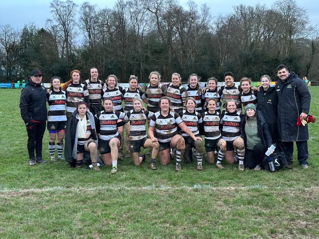 Farnham Falcons were all smiles after beating Heathfield & Waldron Ladies