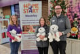 Forest Lodge Garden Centre in Farnham donates soft toys to Home-Start