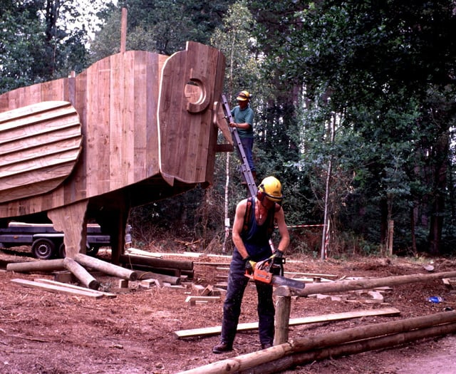 Alice Holt's owl and woodpecker play-sculptures to go after 25 years