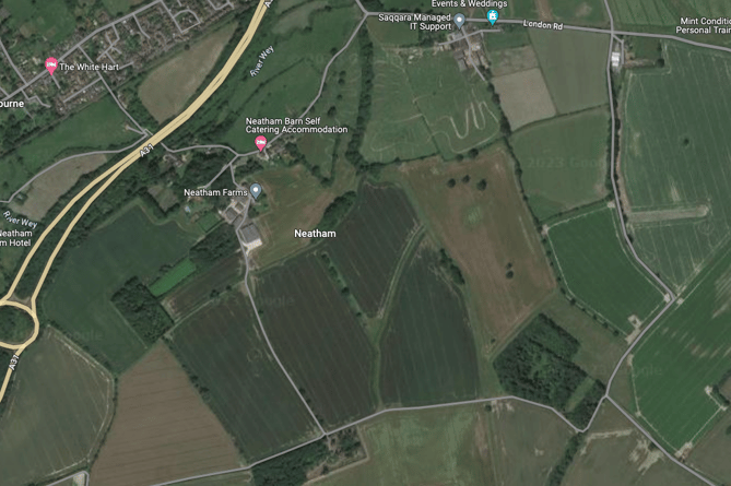 East Hampshire District Council is pushing for a new 1,000-home development at Neatham, east of Alton