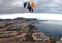 Petersfield sky surfers swap Butser Hill for Tenerife volcano