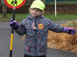 Children at Andrews' Endowed School lead fight to keep lollipop man
