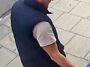 Alton police hunt man suspected of cash machine fraud at TSB 
