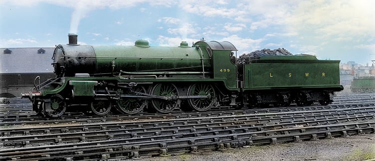 Locomotive S15 No. 499, Watercress Line, Alresford.