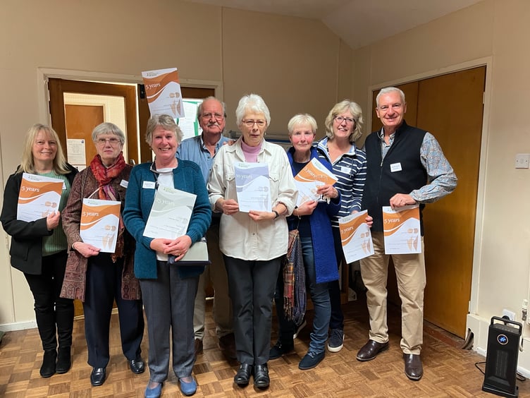 Alton Community Care drivers and co-ordinators receive Good Neighbour Network certificates, February 2024.