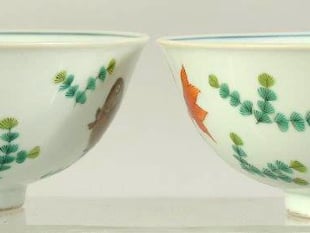 Hidden treasure: Pair of forgotten bowls fetch £35,000 at auction