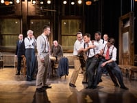 Watch Twelve Angry Men take on Guildford's Yvonne Arnaud Theatre