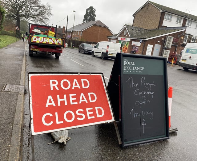 Goodwill gesture sought as road closure hits Lindford locals hard