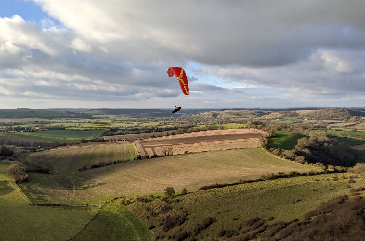 Petersfield sky surfers enjoy airtime on Harting Down and Butser Hill