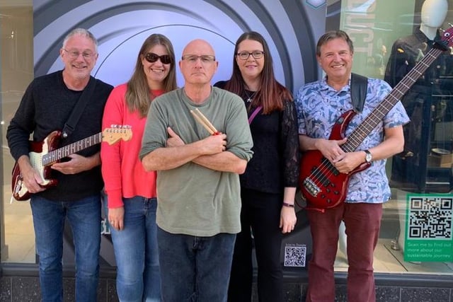 Band X to play The Railway Arms in Alton