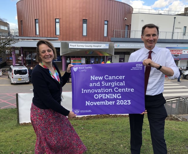 Chancellor Jeremy Hunt: Start of cancer centre work is great news