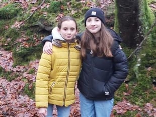 Amazing Farnham school twins seek funds for Peru humanitarian work