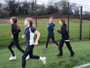 GB hockey gold-medallist joins students on 40km ‘WOMArathon’ challenge