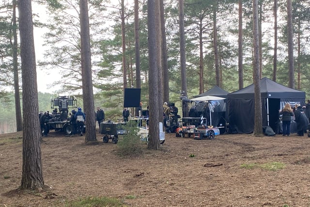 Hit Netflix drama shoots second season at Bourne Woods near Farnham